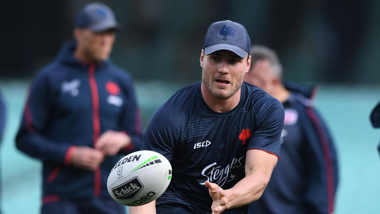 Angus Crichton will not play in the Roosters’ season-opening match tonight after being ruled out with pneumonia.