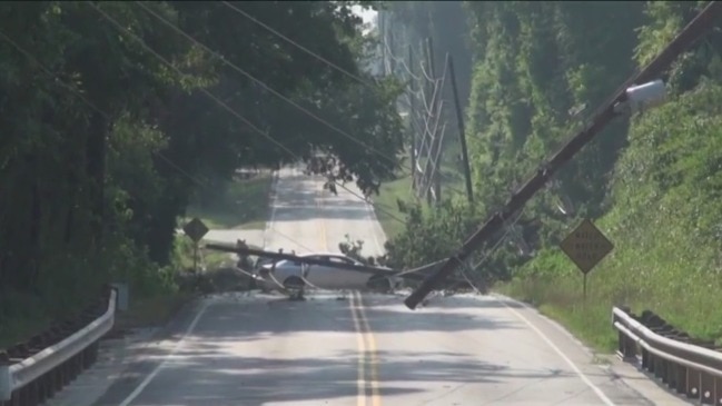 Heavy storm leaves behind damage in Willis, Huntsville | news.com.au ...