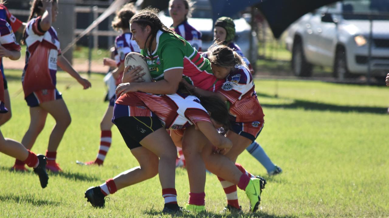 Gatton/Valleys v Southern Outback U17 girls. Adrian Vowles Cup 2020.