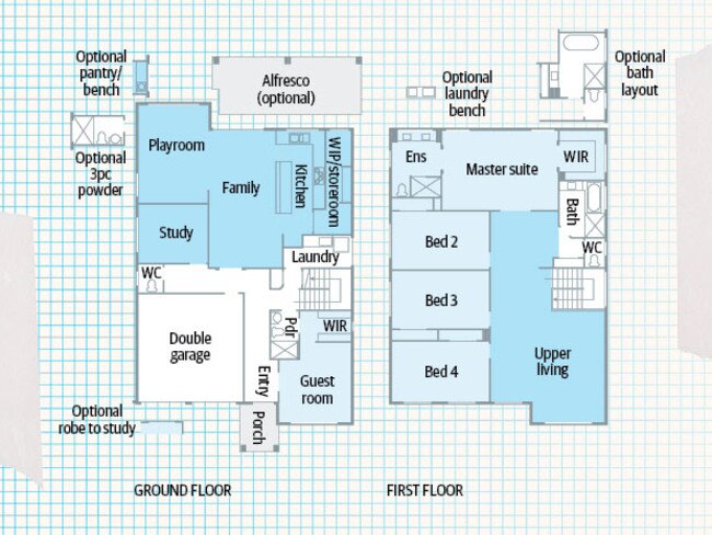 Floorplan for the Grandworth Newbury 37 MkII.