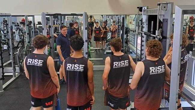 The NT Titans in training ahead of the upcoming 2024 ASSRL Championships.
