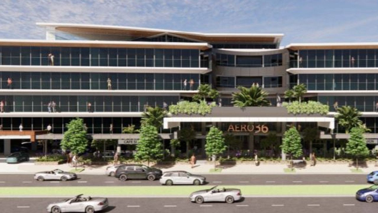 Aero 36 lodged a development application for a five-storey office tower at Aerodrome Rd, Maroochydore, with the Sunshine Coast Council.