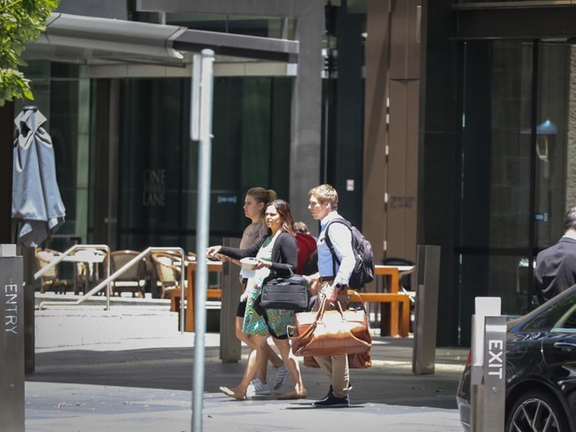 Ryde Mayor Jordan Lane (right) billed ratepayers hundreds of dollars for an overnight stay in the CBD as part of a council-organised weekend “planning meeting”. Picture: supplied.