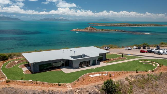 The Flagstaff Hill Cafe in Bowen offers patrons a panorama view of the region. Picture: Contributed