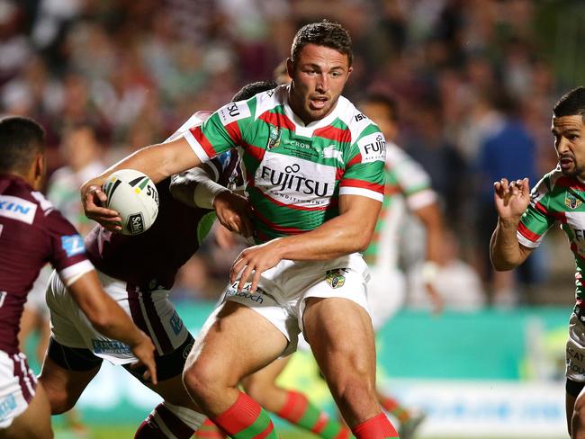 Burgess hopes to overcome an ankle injury to play against an embattled Parramatta next Friday.