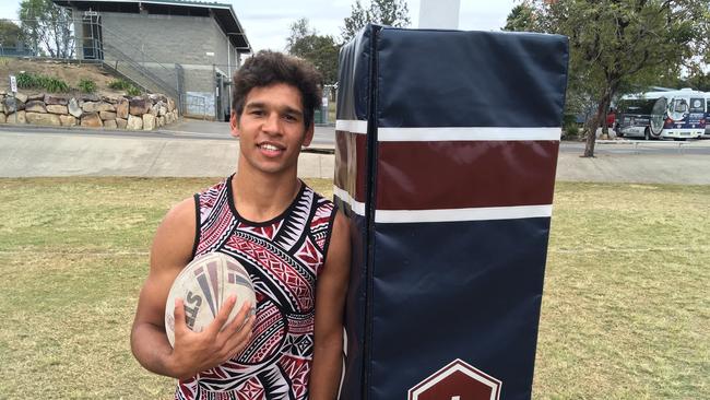 Ipswich SHS Langer Cup winger <a href="https://www.couriermail.com.au/questnews/southwest/ipswich-state-high-gun-jarra-briggs-chasing-his-footy-dream/news-story/225d9a1b60215ea4c37e27df21a7a714">Jarra Briggs </a> has been a shining light.