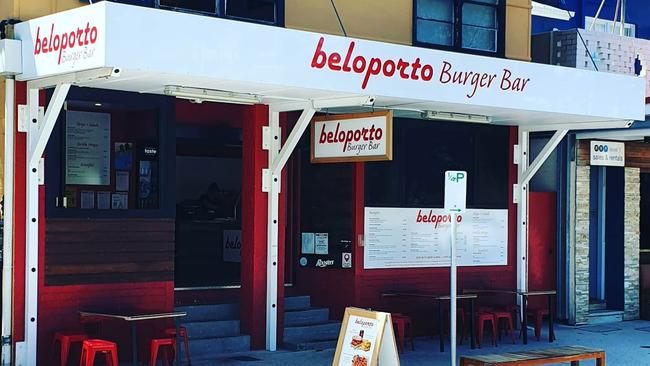 Beloporto Burger Bar at Rainbow Bay. Picture: Supplied