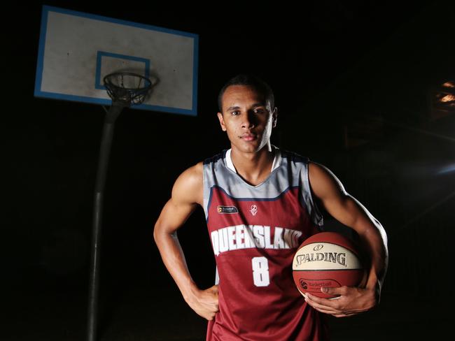 Cairns basketballer Aron Farmer photographed in 2014. Picture: Brendan Radke.