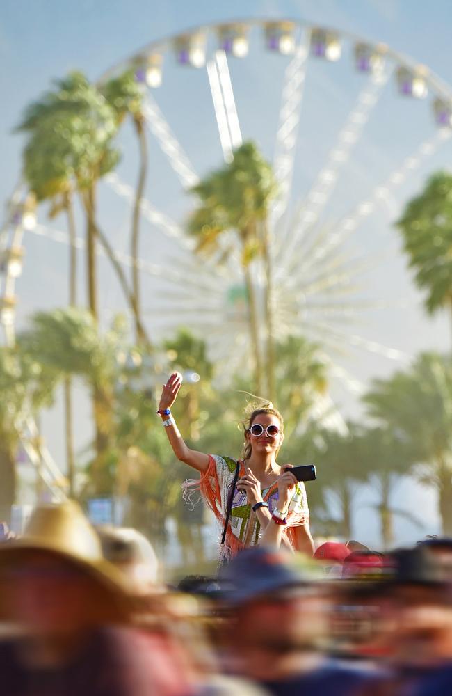 The Coachella music festival failed to sell out last year. Picture: AFP