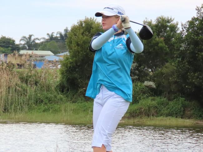 Last hole heartbreak for rising Sunshine Coast golf star