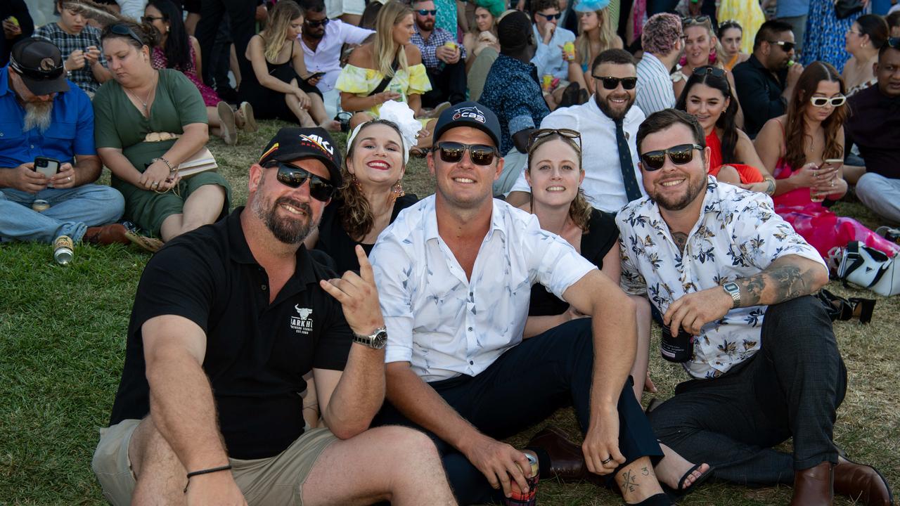 Thousands of people descended at the 2024 Darwin Cup Carnival, Fannie Bay. Picture: Pema Tamang Pakhrin