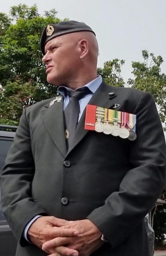 Francis Sonny Unmeopa, formally Francis Shipway on ANZAC DAY 2021. Picture: Supplied