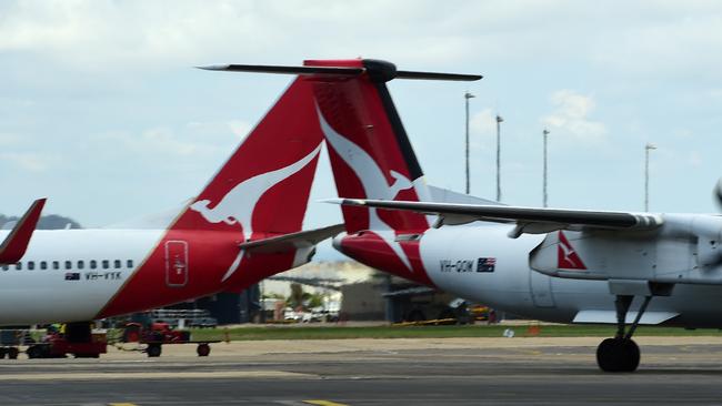 There is uncertainty over the future of the Qantas call centre in Hobart. Picture: Evan Morgan