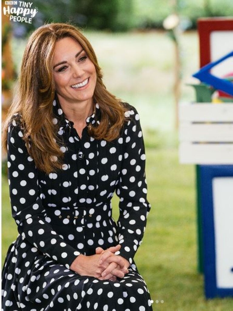 Did Kate Middleton's blue polka dot dress break royal protocol?