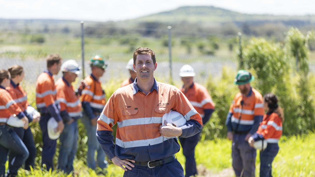 Dave O’Dwyer, General Manager of the New Acland Mine. Pic Mark Cranitch.