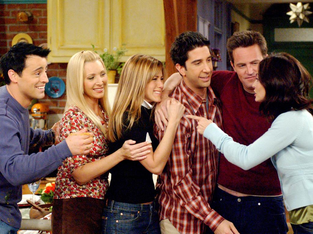 The cast of Friends&gt; Picture: Everett Collection