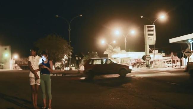 Alejandra, 14, and another underage prostitute work the highway in the tiny, squalid town of Candido Sales.