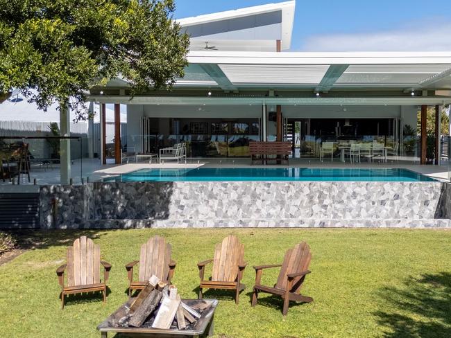 The first property outside the pretty views of Airlie Beach is a beachfront home in Bowen.