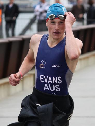 Launceston-based triathlete Dylan Evans