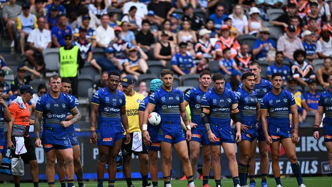 The Eels have conceded 88 points in the first two games. Picture: NRL Photos