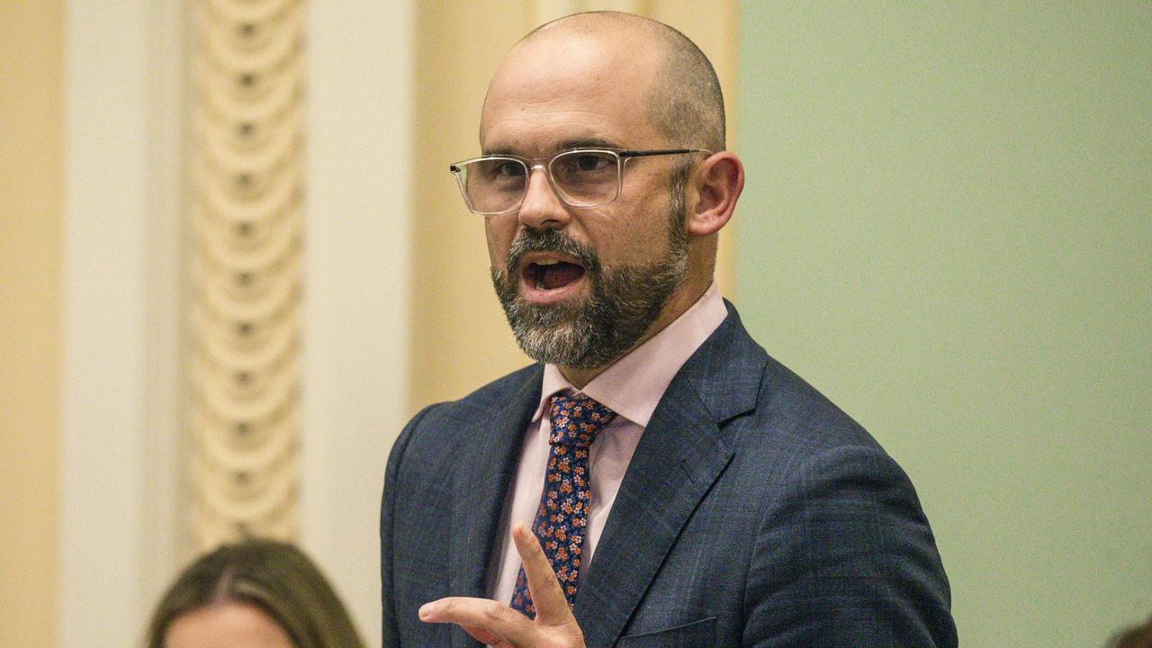 Treasurer David Janetzki in Question Time last week. Picture: Glenn Campbell/NCA NewsWire