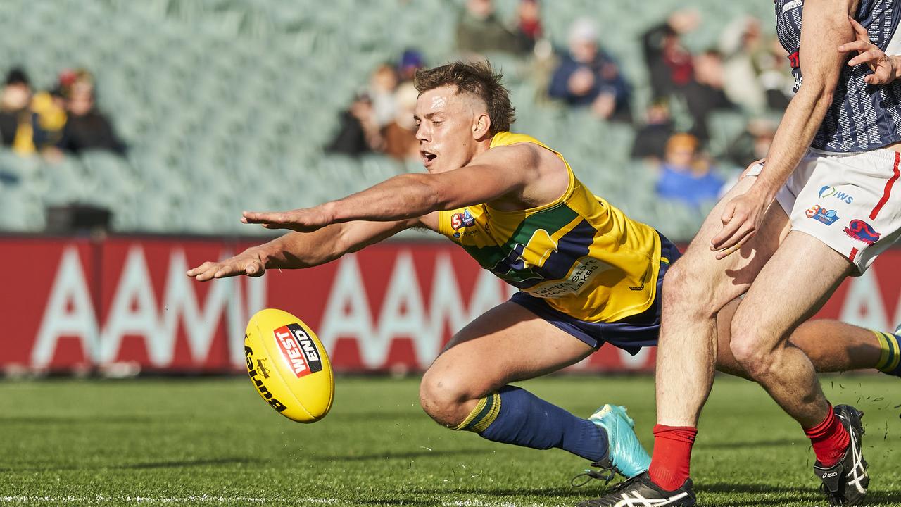 Jack Hayes hopes to make the leap from the SANFL to the AFL with St Kilda. Picture: Matt Loxton