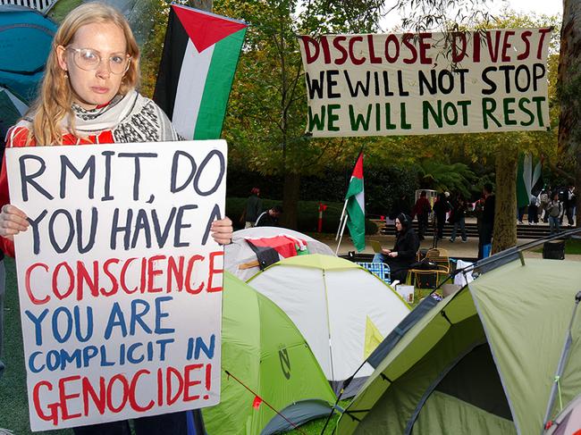 Pro-Palestine supporters have set up camp at five Victorian universities in recent days as global student activism ramps up across the globe. This is everything you need to know about the encampments: Picture: Herald Sun