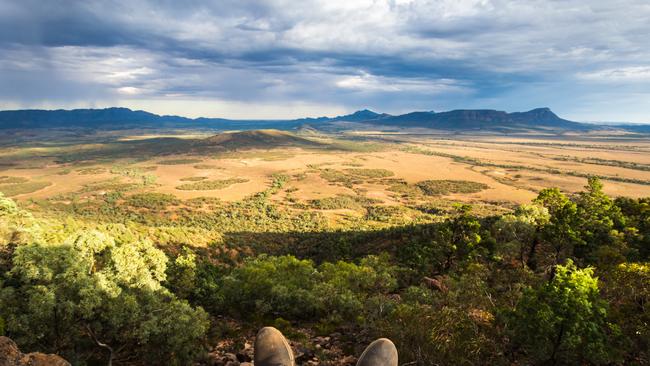 Wilpena Pound in the Flinders Ranges National Park. Picture: Duy Dash