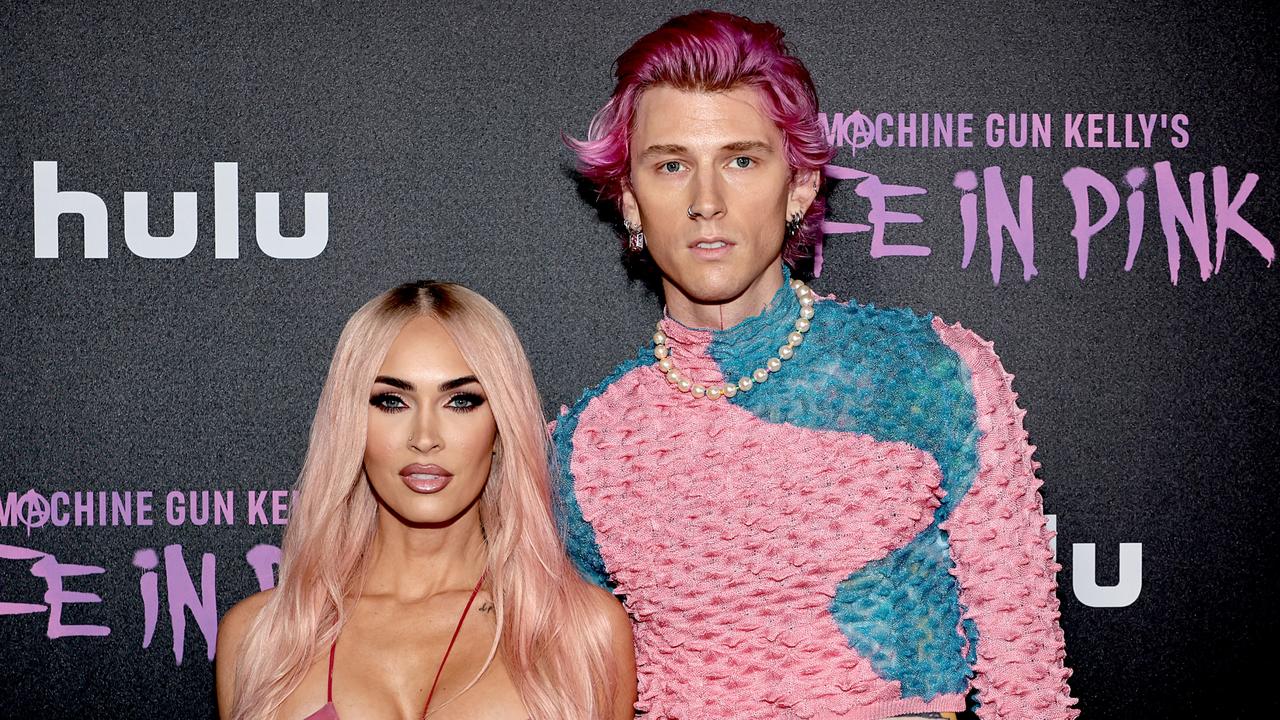 Megan Fox and Machine Gun Kelly. Picture: Jamie McCarthy/Getty