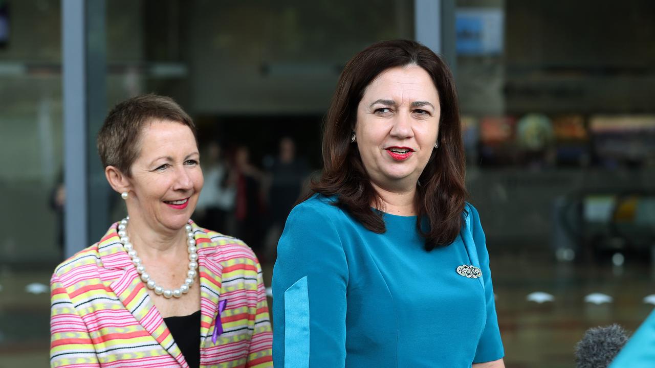 Minister for Training and Skills Development Di Farmer Di Farmer and Queensland Premier Annastacia Palaszczuk are looking forward to driving a skills-led economic recovery.