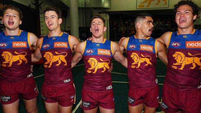 These Lions are beginning to believe. Picture: Getty Images