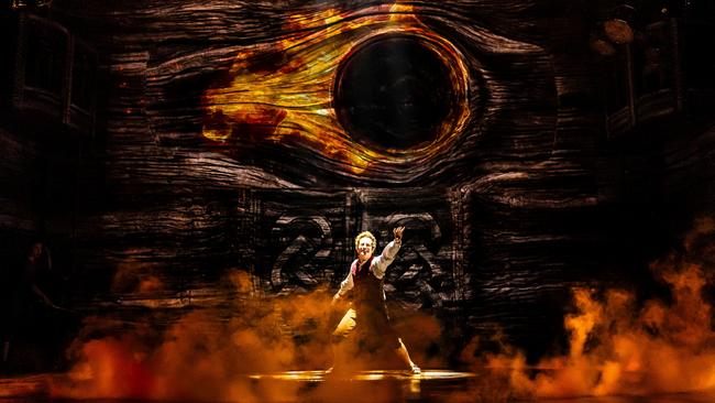 Spencer Davis Milford as Frodo in the new musical production of The Lord of the Rings: A Musical Tale. Picture: Liz Lauren