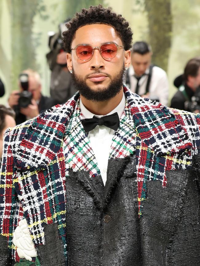 Ben Simmons’ Met Gala outfit was mocked. Photo by Aliah Anderson/Getty Images