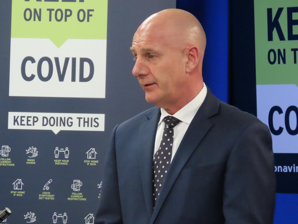 Tasmanian Premier Peter Gutwein said there were no new Covid-19 cases to report on Thursday after the infected NSW man breached hotel quarantine earlier this week. Picture: Supplied