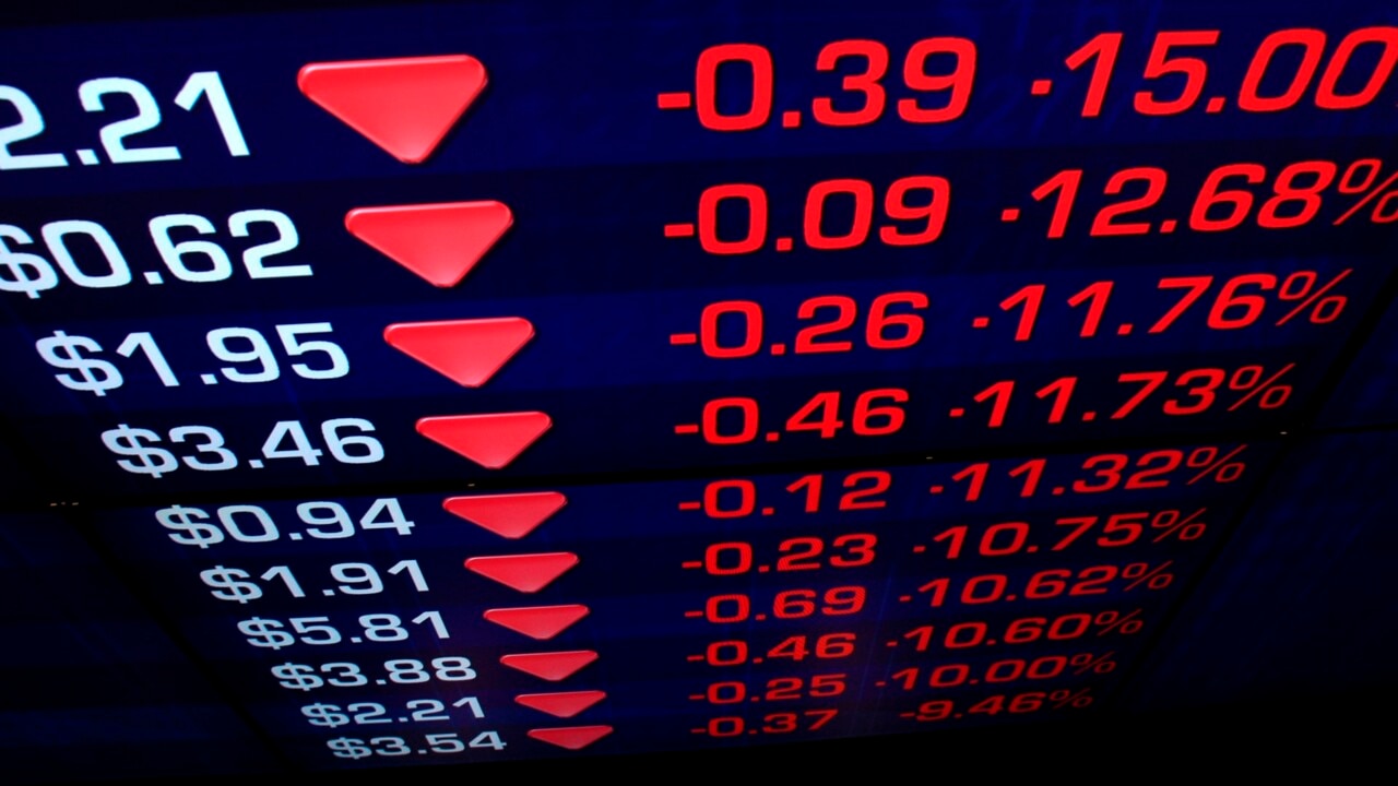 ASX plunges as US recession fears build