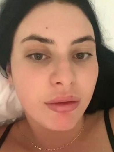 The woman said in a since-deleted video she had no regrets over the unconventional moniker. Picture: TikTok