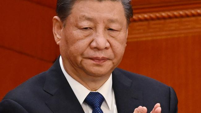 Xi Jinping. Picture: Greg Baker/AFP