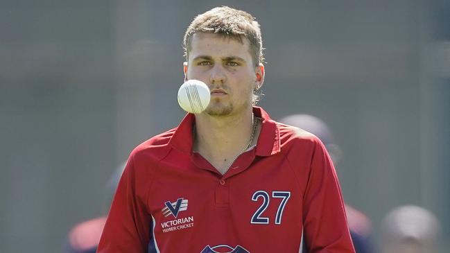 Fawad Ahmed, James Nanopoulos and Will Carr are tipping Fergus O’Neill to make an immediate impact upon his return from Sheffield Shield duties. Picture: Valeriu Campan