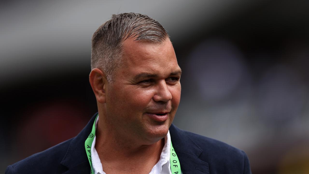 Anthony Seibold has endorsed Flanagan for the Dragons job, even if it means losing a valued assistant during the season. Picture: Cameron Spencer/Getty Images