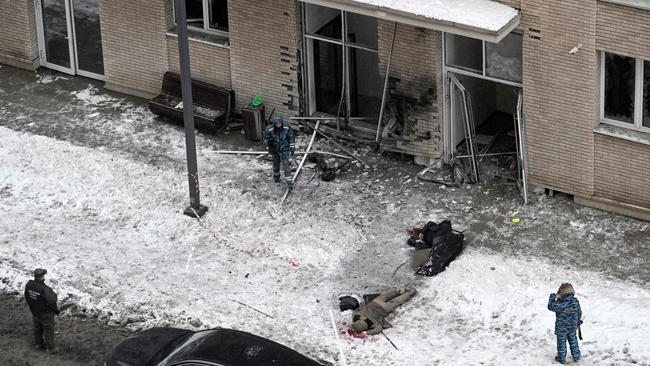 Igor Kirillov and his assistant were killed in the blast in Moscow. the commander of Russian armed forces' chemical, biological and radiation defence troops. Picture: AFP.