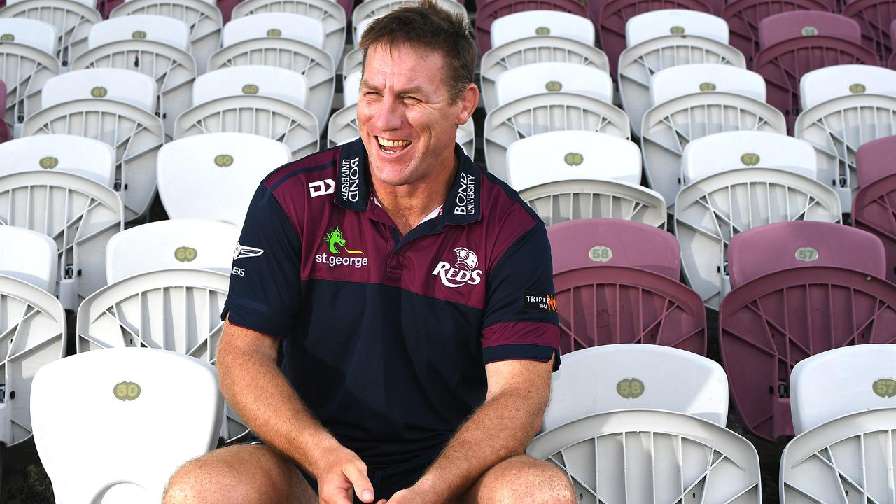 Reds coach Brad Thorn at Ballymore.