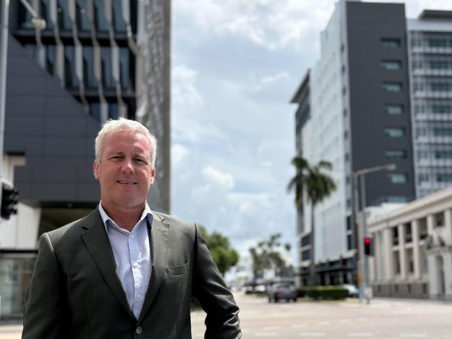 Knight Frank partner and Townsville head of agency Paul Dury says rents are rising in the CBD due to a low vacancy rate for high quality buildings. Picture: Supplied.