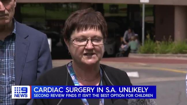 Paediatric heart surgery at WCH ruled out (9 News)