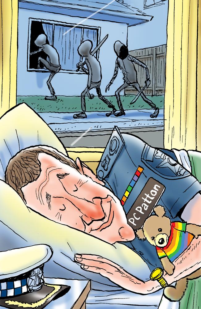 Mark Knight’s take on Shane Patton.