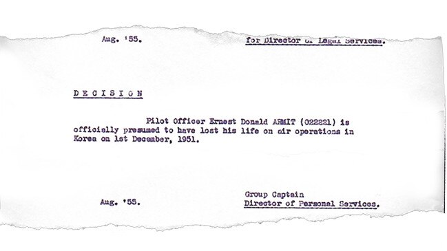 Presumption of Death decision excerpt, page 2.