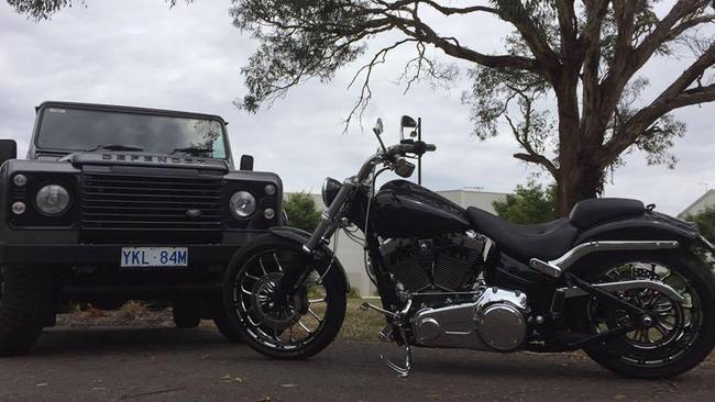 Former Gungahlin United soccer club president Aaron Alexander allegedly used club money to pay for his leased Land Rover Defender. Picture: Facebook