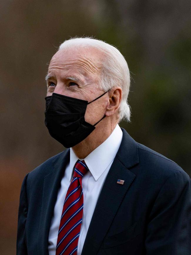 US President Joe Biden has banned the use of phrases like “Wuhan flu”. Picture: Jim Watson