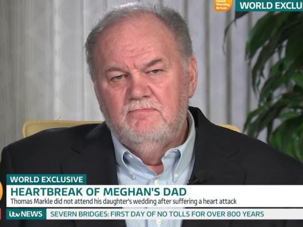 Thomas Markle has told a different story in multiple media interviews 