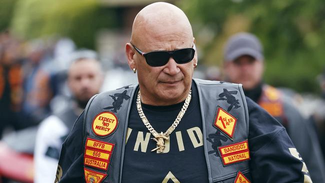 Bandidos national president Big Tony Vartiainen. Picture: Sam Ruttyn