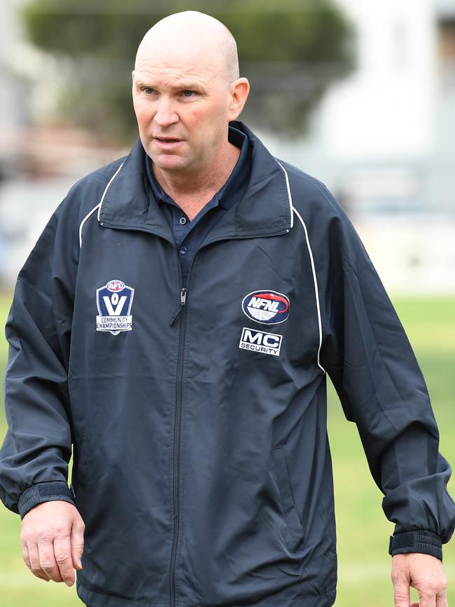 North Football League coach Garry Ramsay. Picture: James Ross/AAP